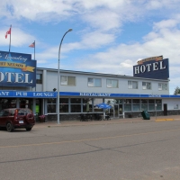 Fort Nelson Hotel Front View