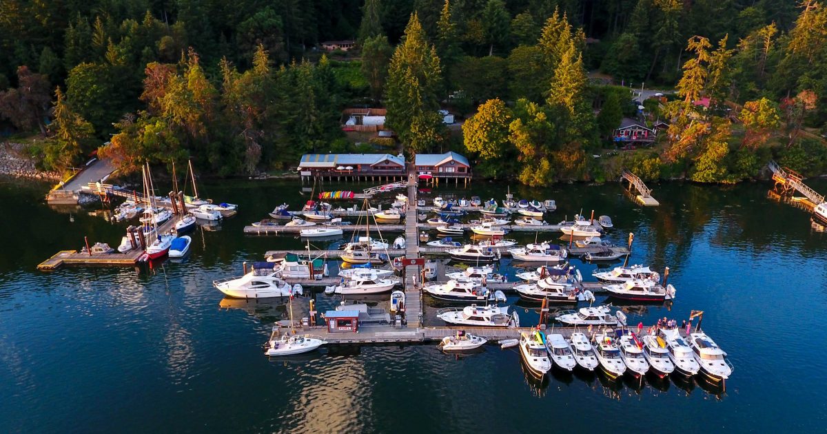 Gulf Island Marina For Sale Galiano Island Unique Properties