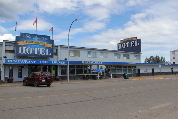 Fort Nelson Hotel Front View